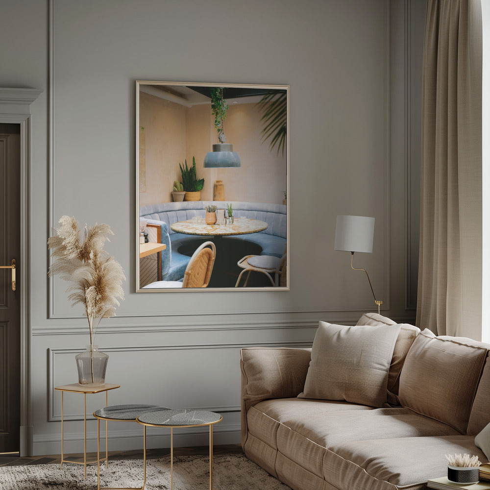 Cozy Paris Cafe Poster