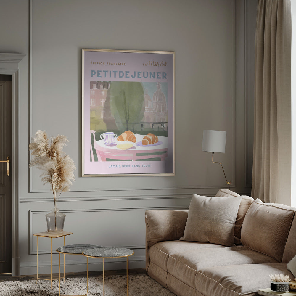 Petit Dejeuner Poster