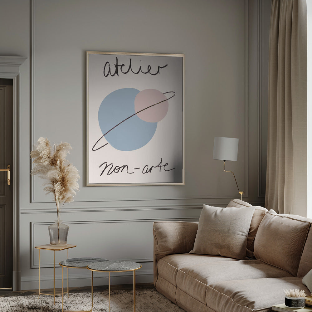 Atelier3blue Ratio2x3 Poster