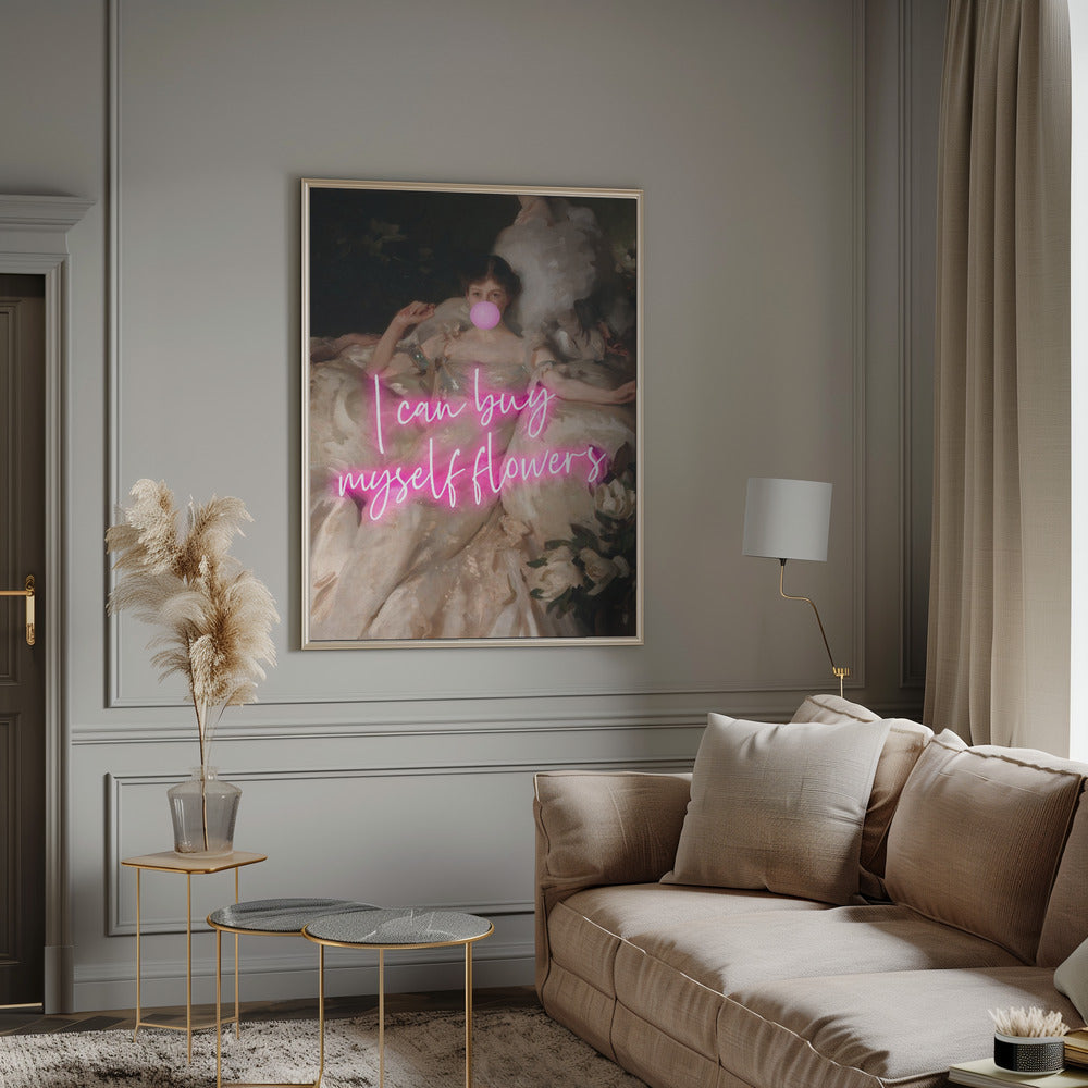 Buymyselfflowers6 Ratioiso Poster