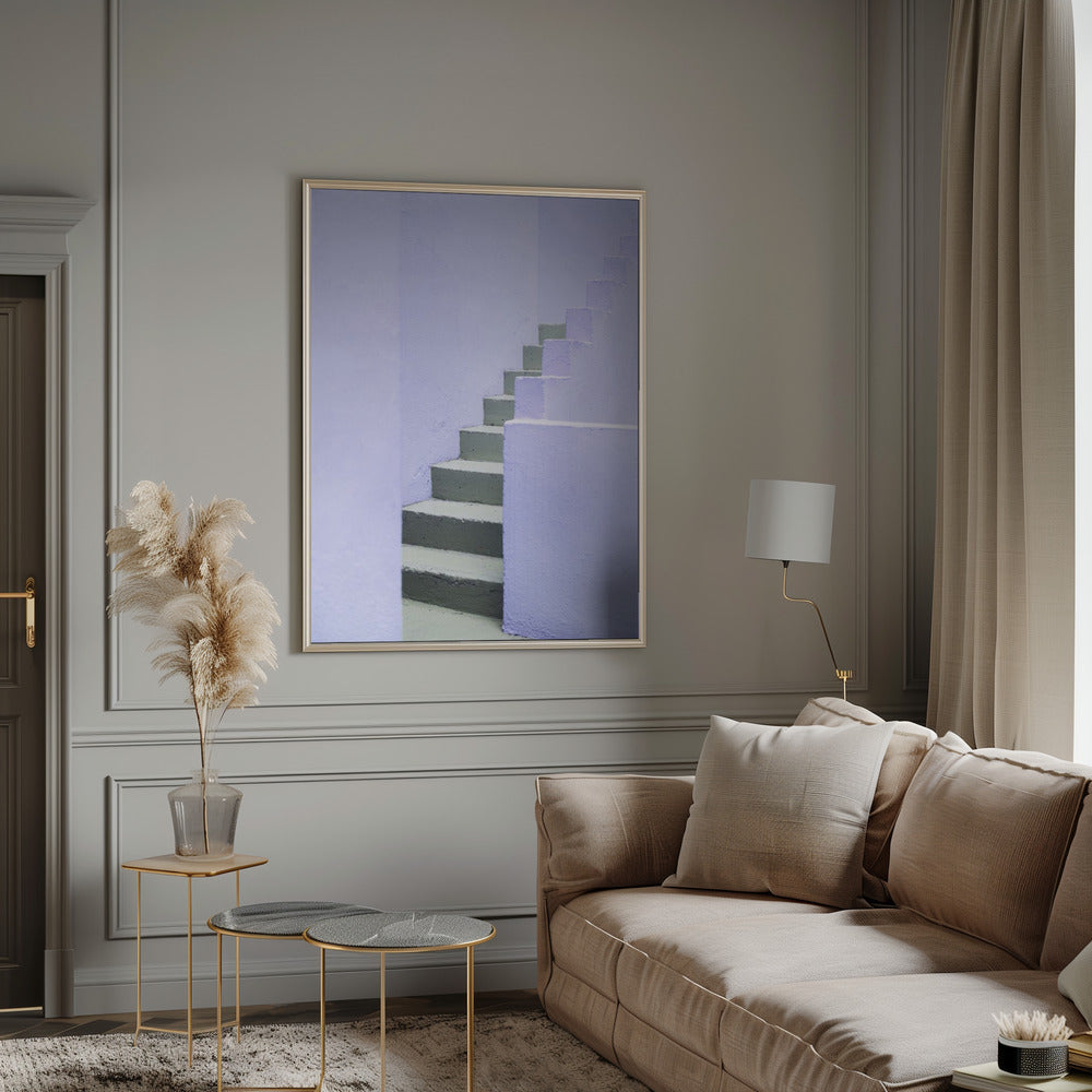 The Purple Stairs Poster