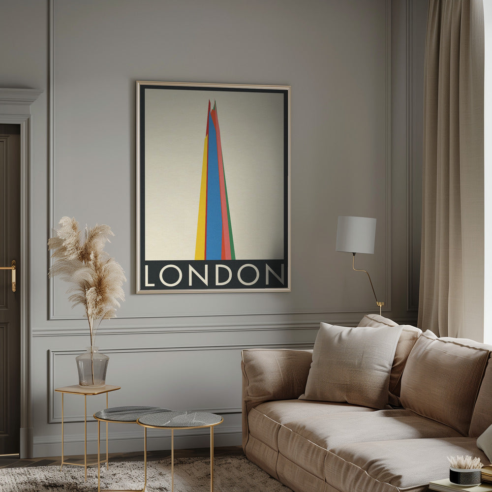 London the Shard Poster