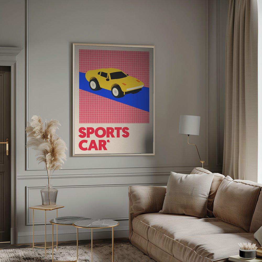 Sports Car Poster