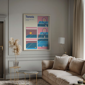 Poster Tennis Double Vault Poster