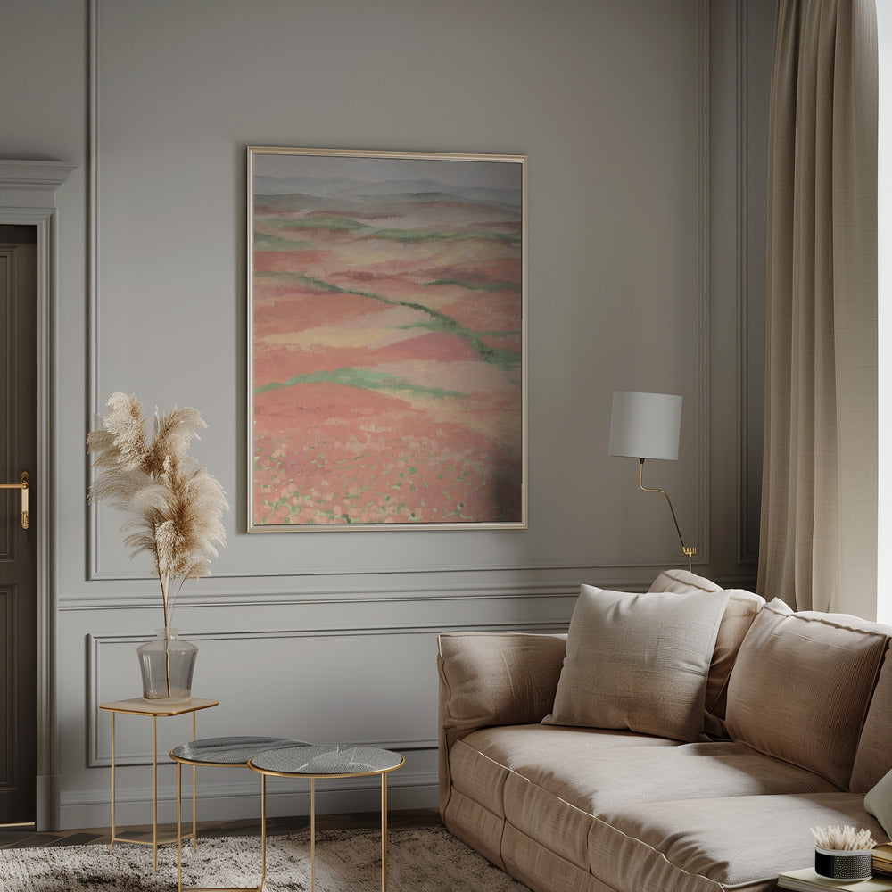 Ozias coral landscape Poster