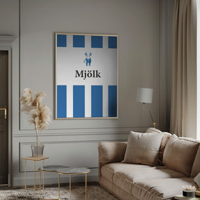 Mjölk Röd Poster