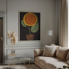 Sunflower Pot Poster