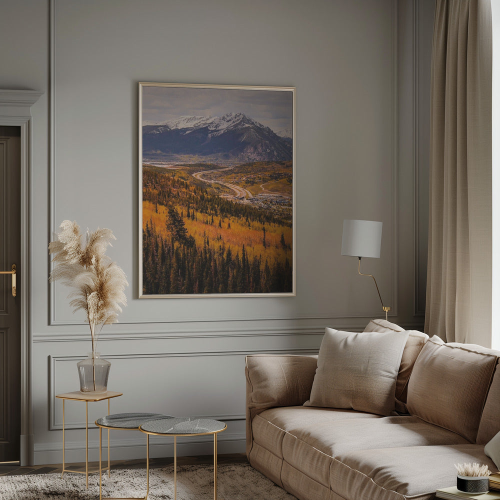 Fall in Silverthorne Poster