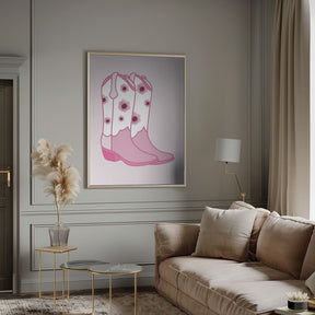 Pink Shoes Poster