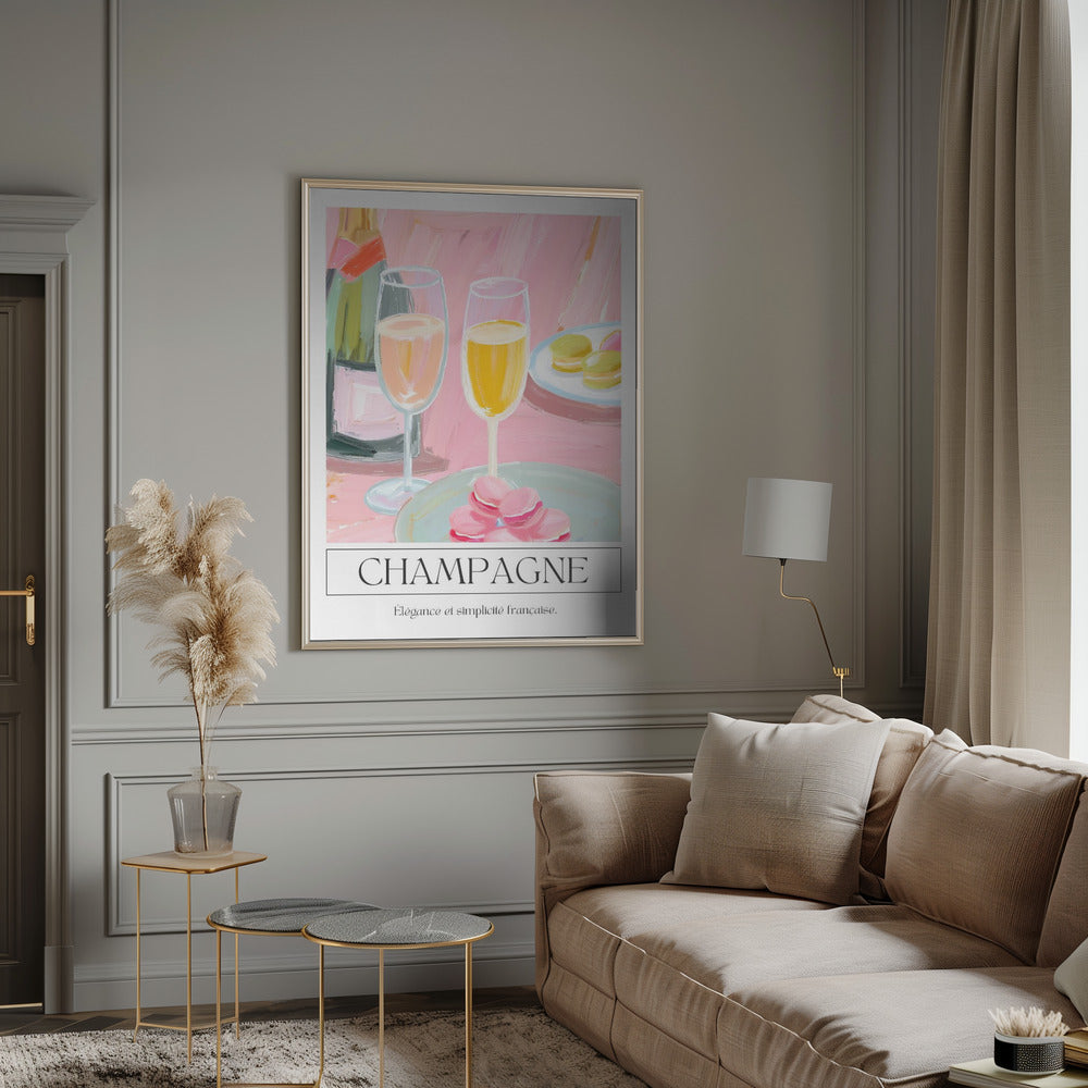 Champagne Poster