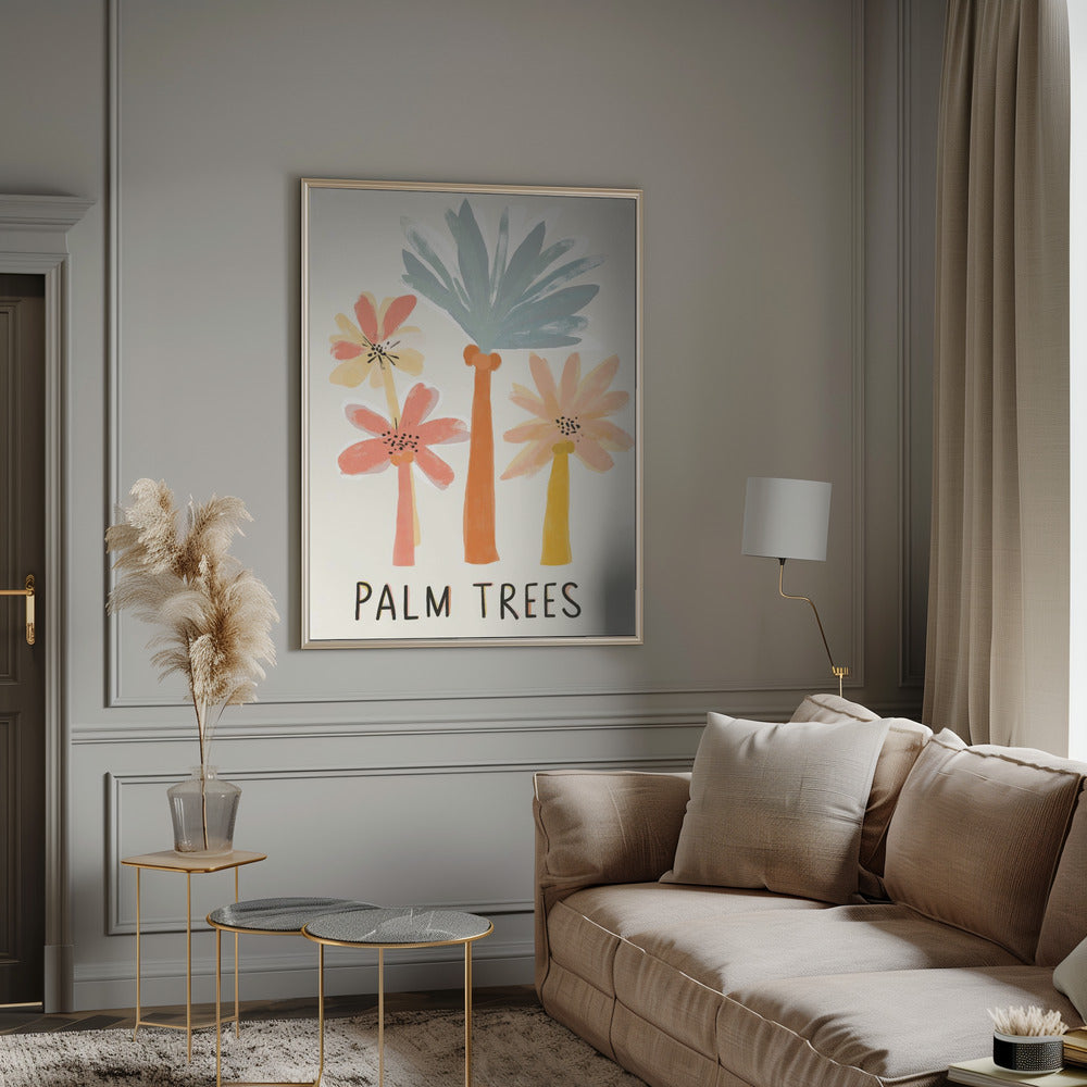 Palm Trees No 2 Poster