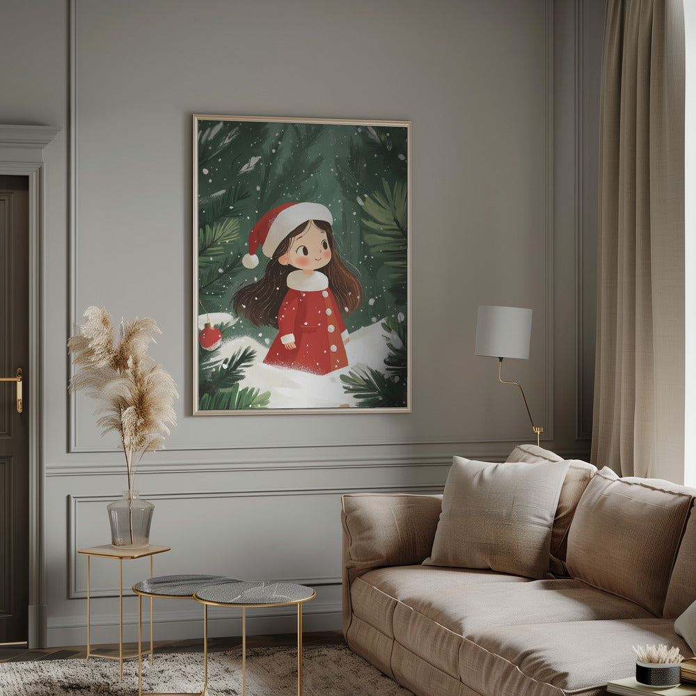 Christmas Girl Poster