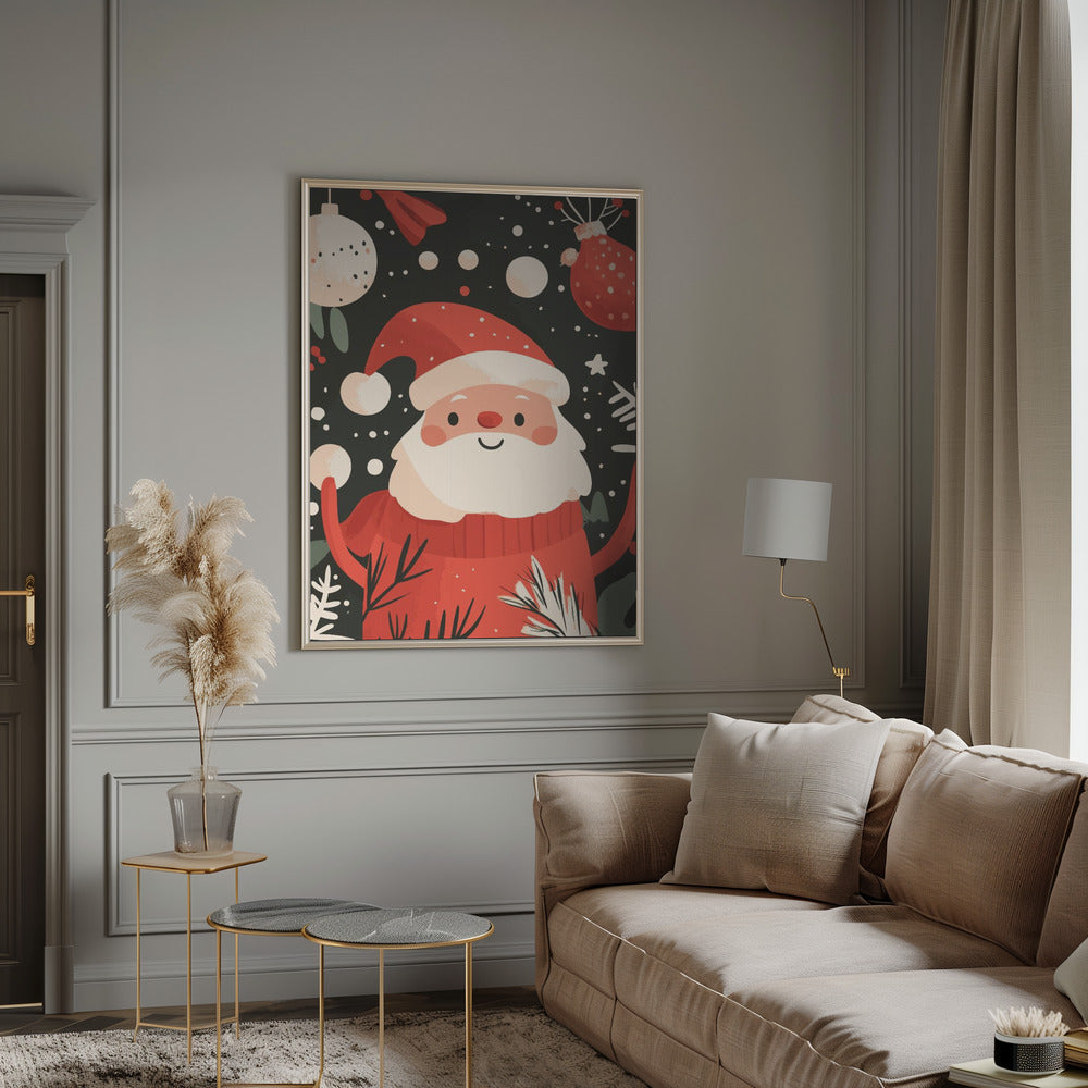 Happy Santa Poster