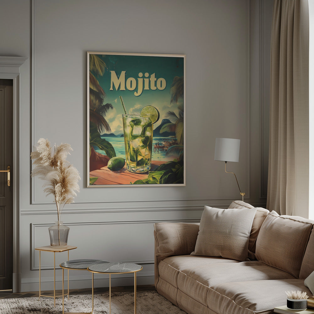 Mojito Vintage Poster