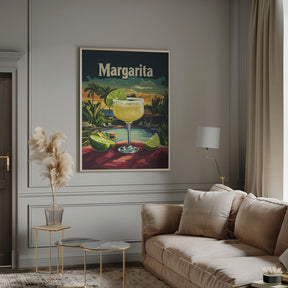 Margarita Vintage Poster