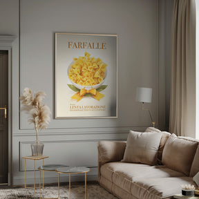 Pasta Farfalle Poster