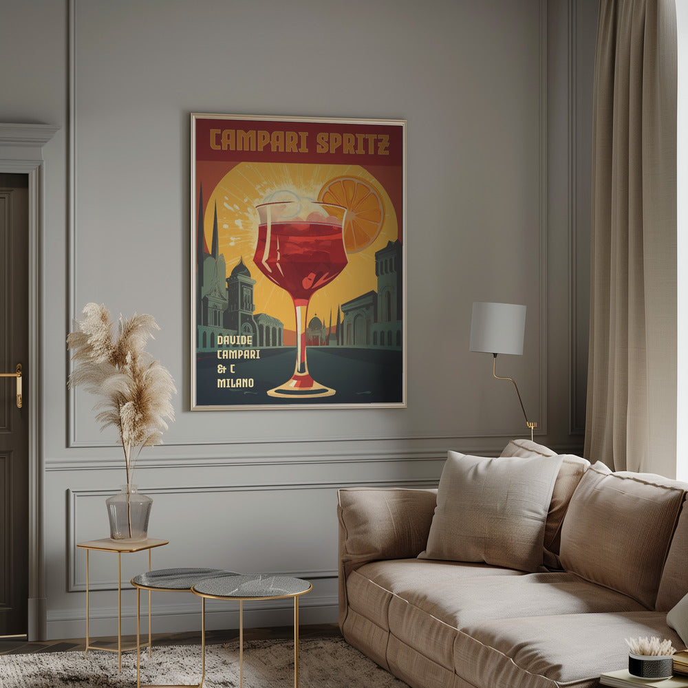 Campari Spritz Poster