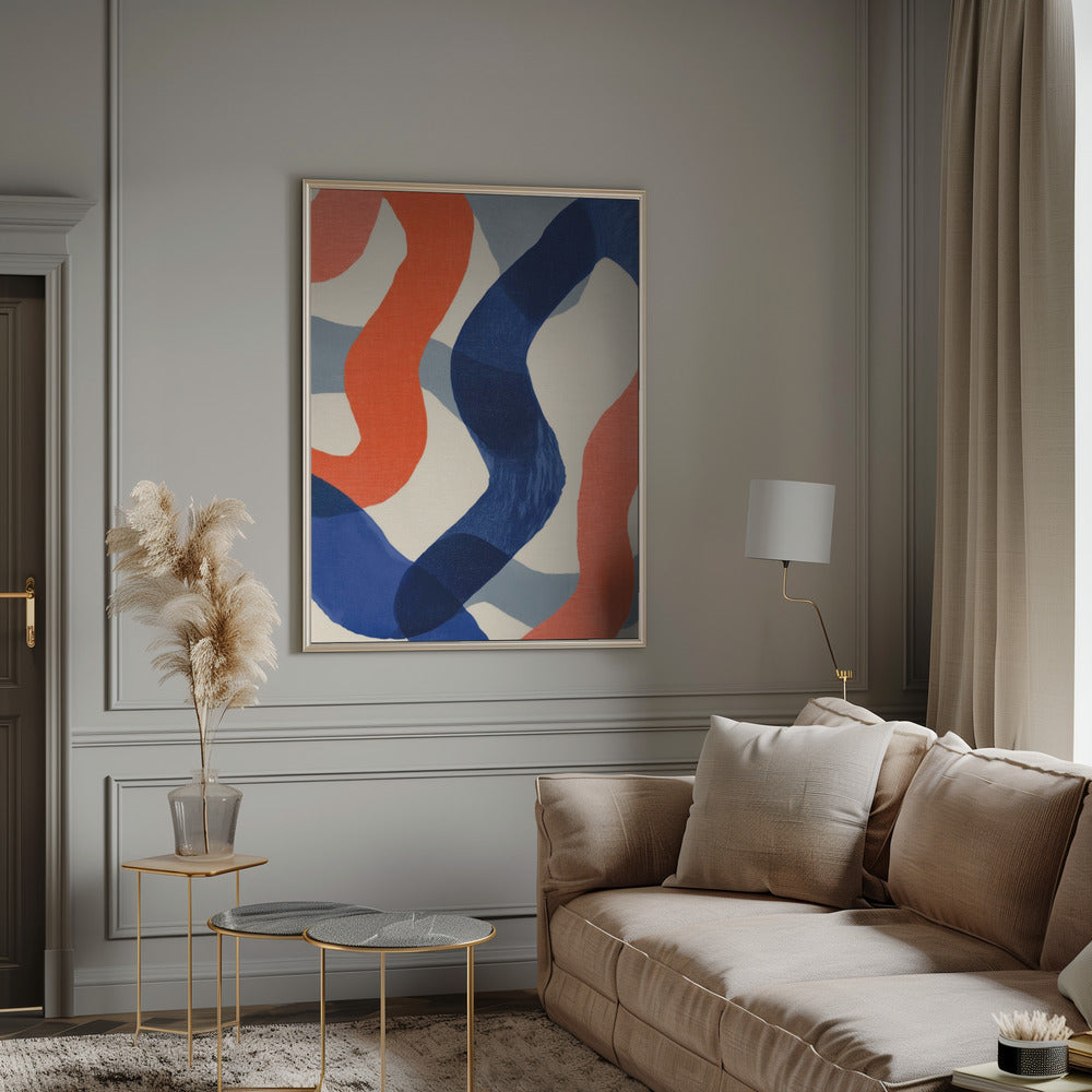 Bold Line Art Poster