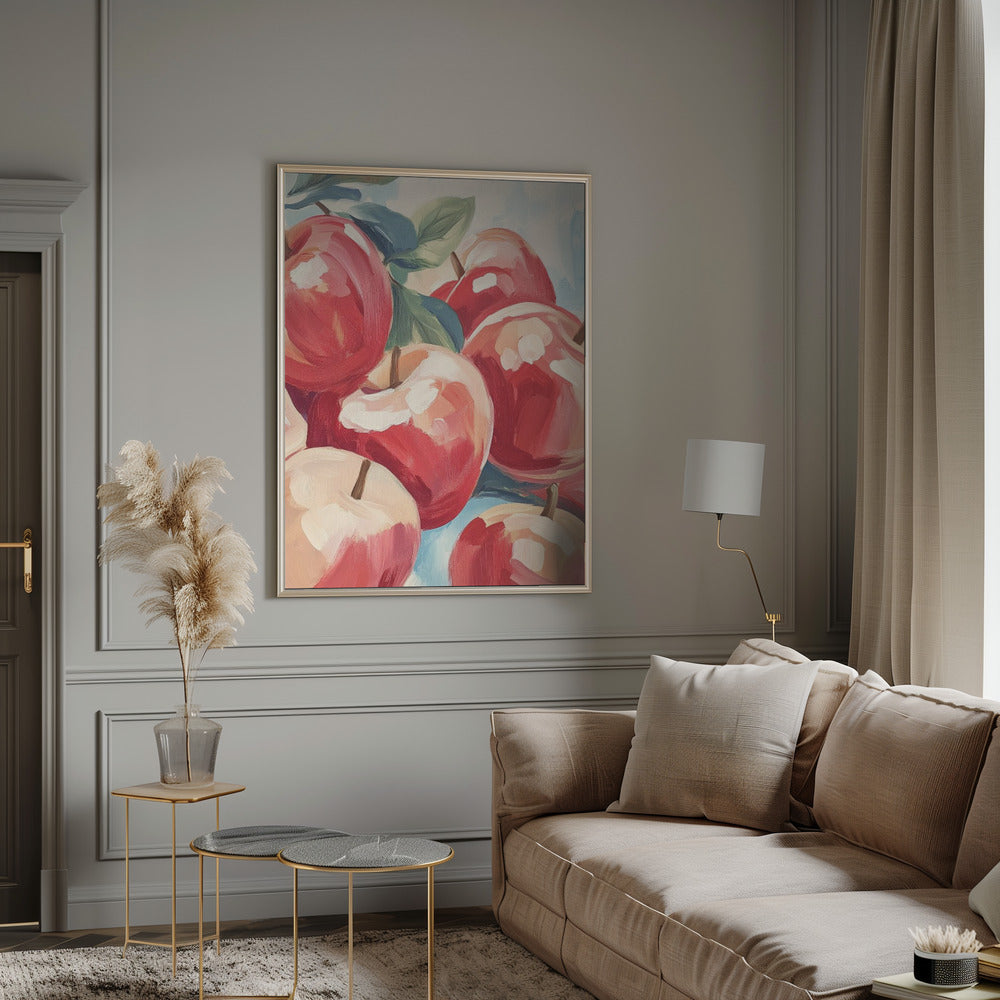 Apples Painting Poster