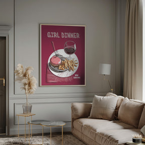 Girl Dinner No 4 Poster