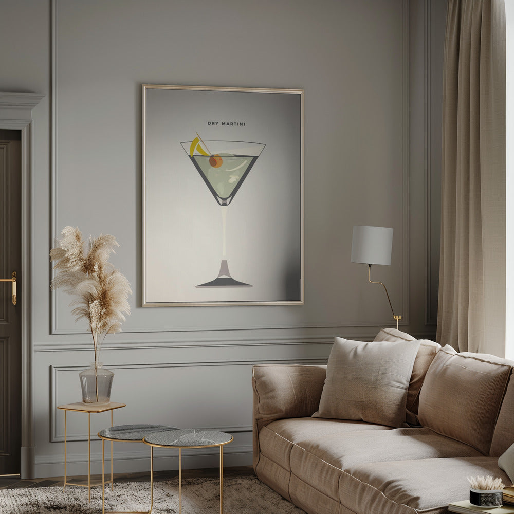 Dry Martini Poster