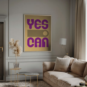 Yes I Can Poster