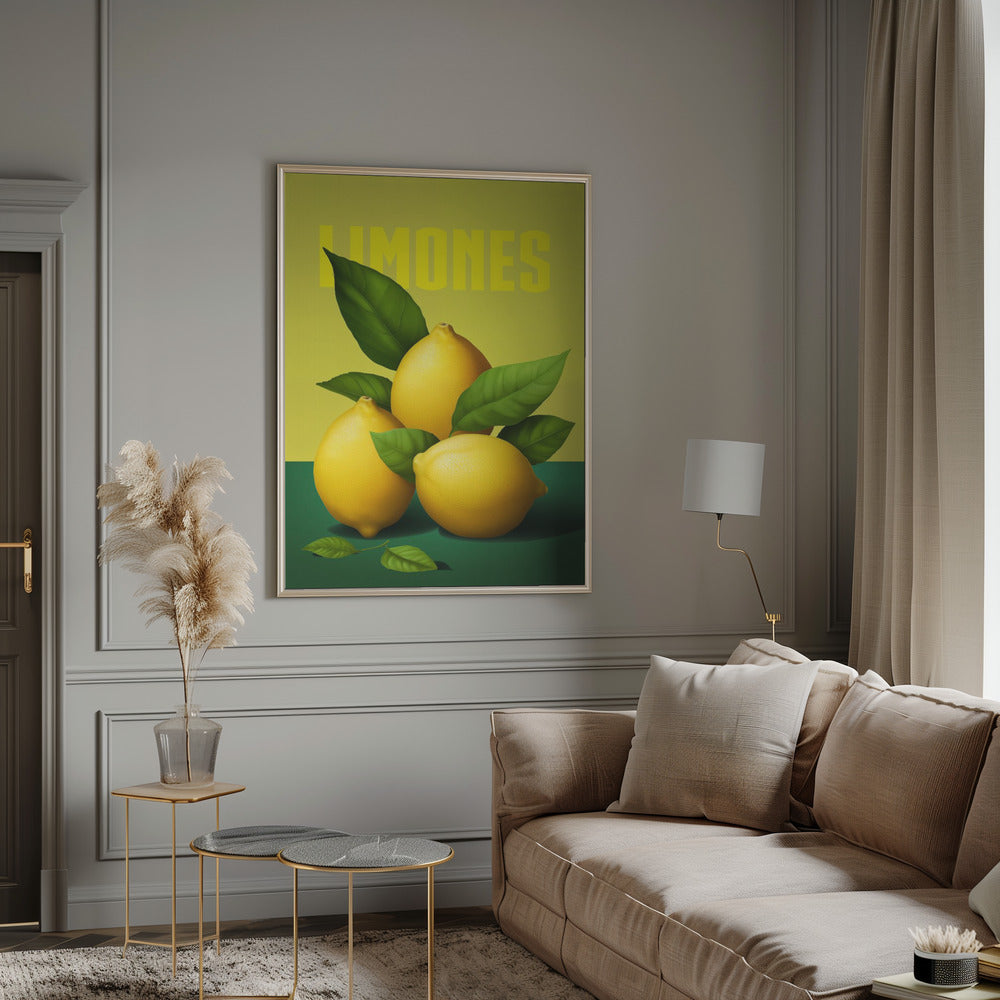 Limones Poster