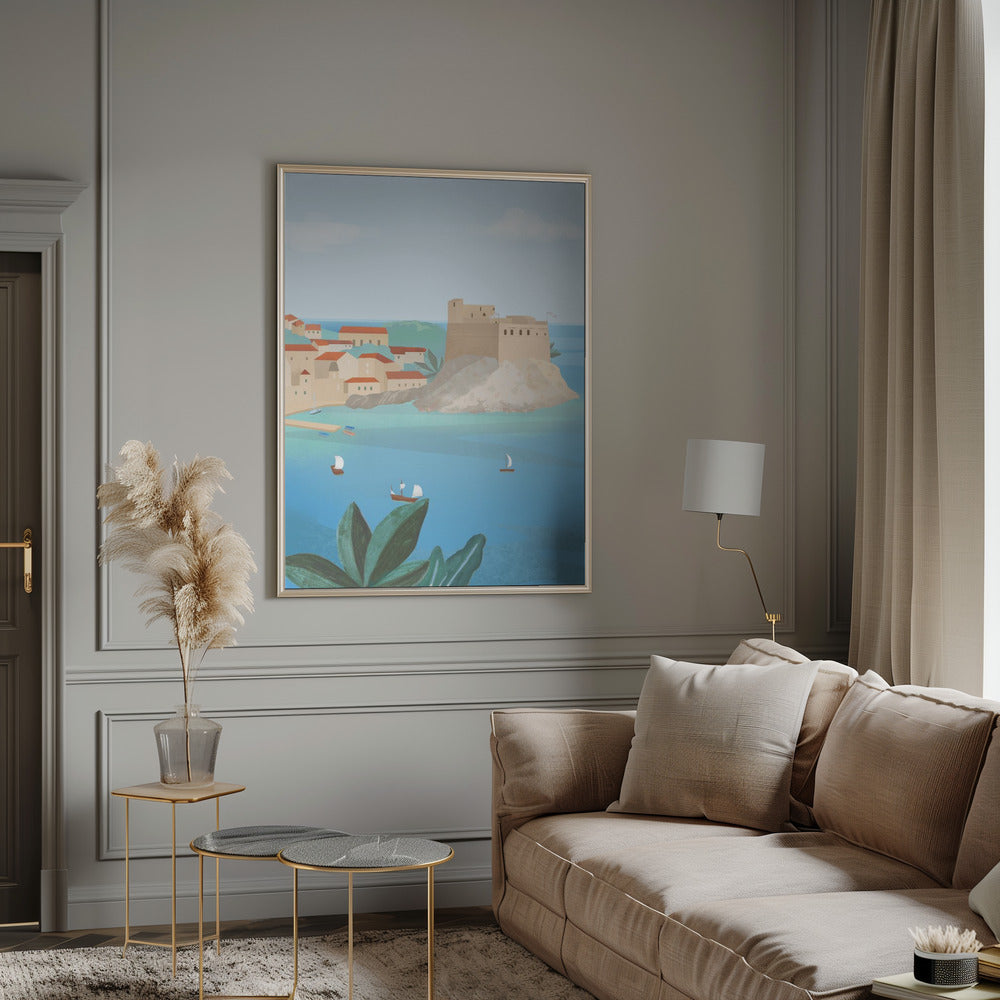 Dubrovnik Fortress Poster