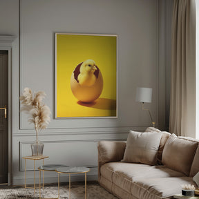 Yellow Chicken Poster