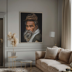 Portrait of a Sadhu... Poster