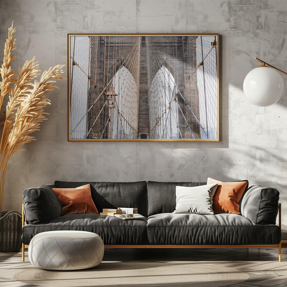 Cabled archways Poster