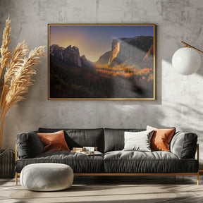 Yosemite Firefall Poster