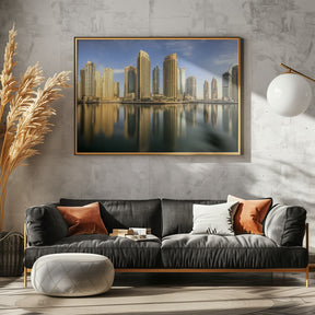 Panoramic Dubai Marina Poster