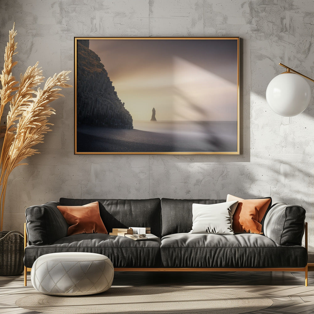 Sunrise in Reynisfjara Poster