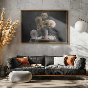 Dandelion Seed Pod Poster