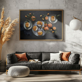 Citrus tartlets Poster