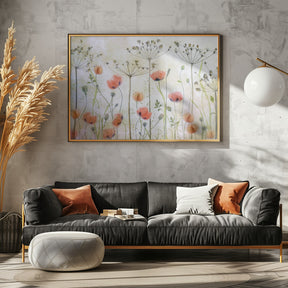 Poppy Meadow Poster