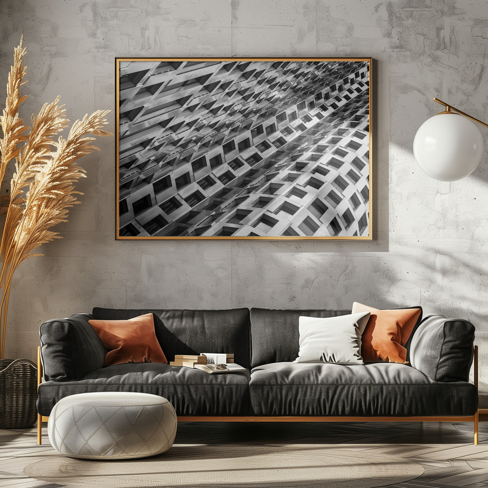 Canyon of windows Poster