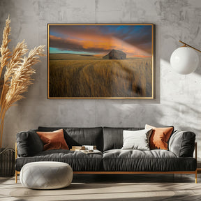 Storm over Palouse Poster