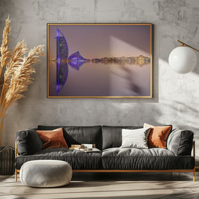 Burj Al Arab Reflections Poster