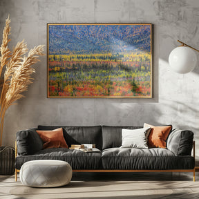 Fall Color in The Mountain Poster