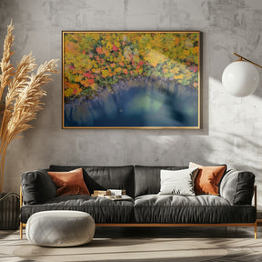 Autumn Pond Poster