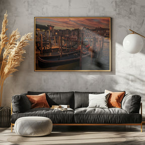 A Cozy Night in Venice Poster