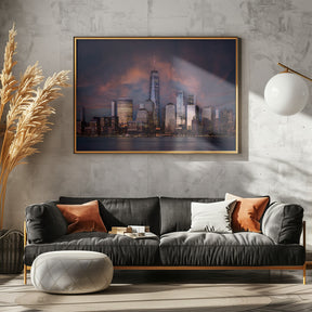 Skyline NYC Poster