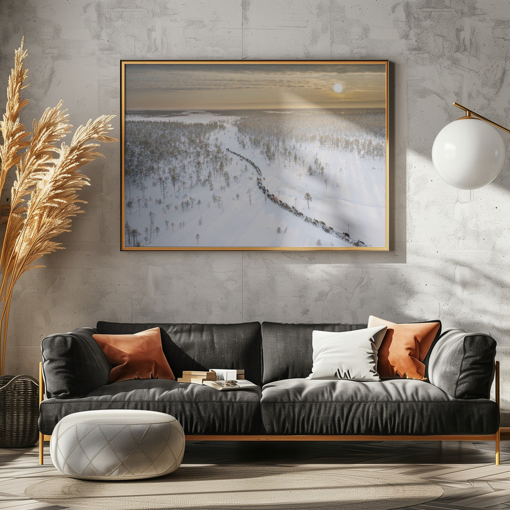 The new camp place is nearby Poster