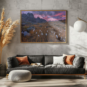 Fall Color in the Mountain Poster