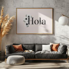 Anemone Hola I Poster