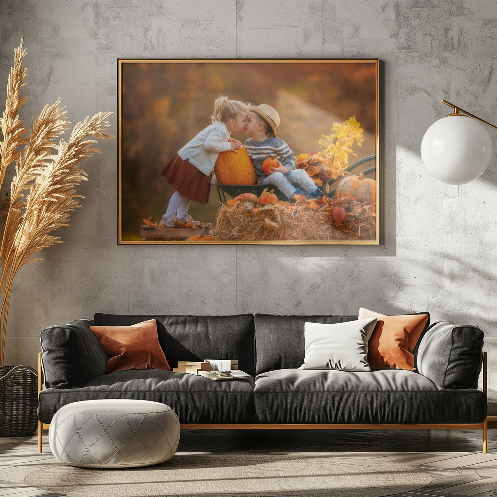 Autumn love Poster