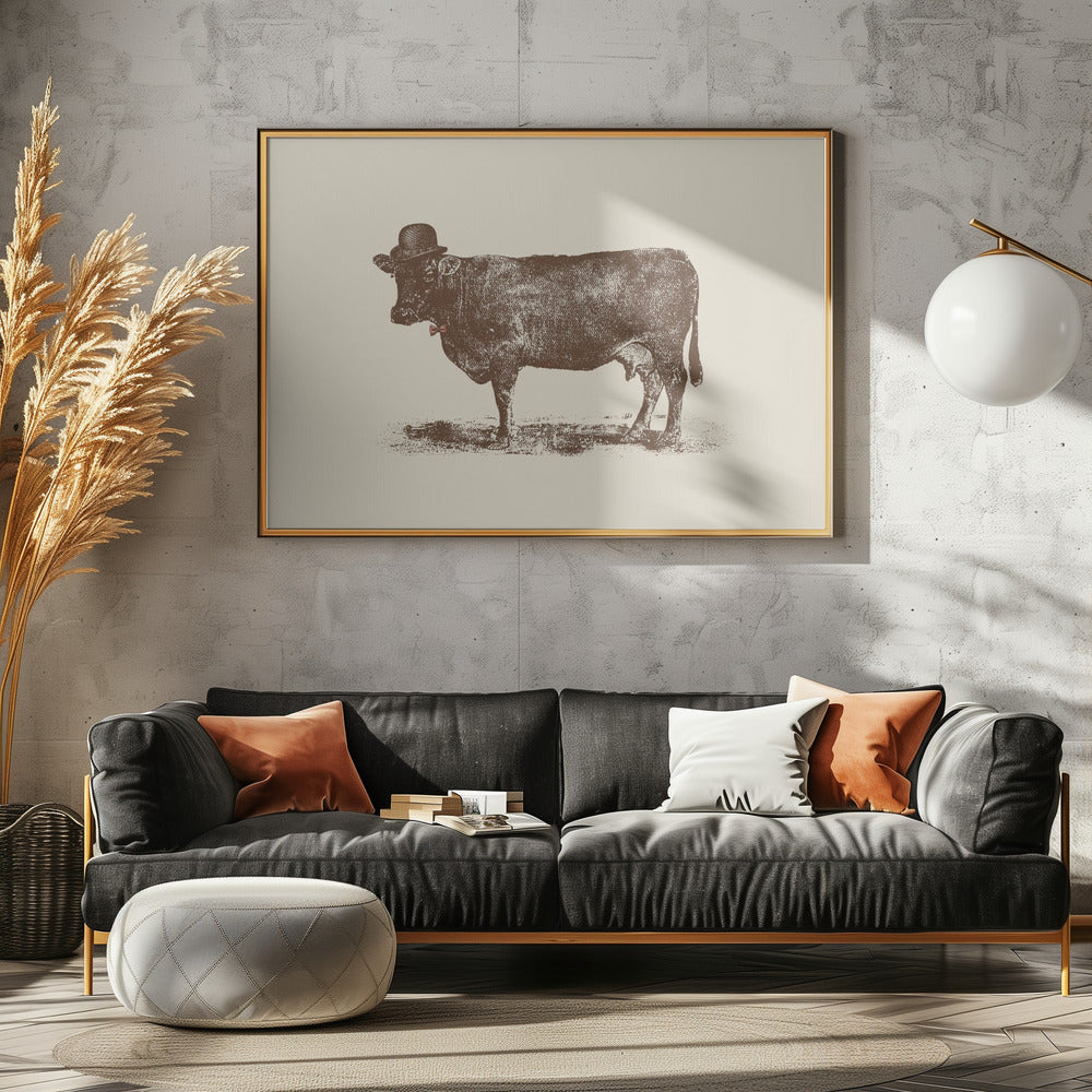 Cow Cow Nut Poster