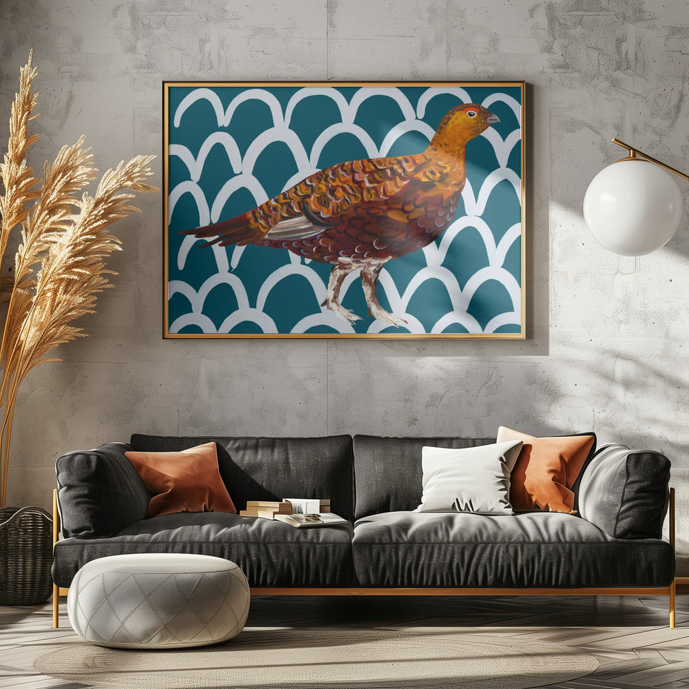 Gorgeous Grouse Poster